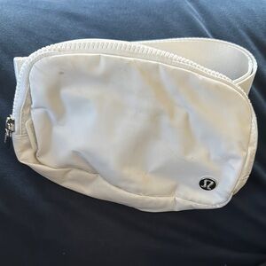Lululemon White Belt Bag